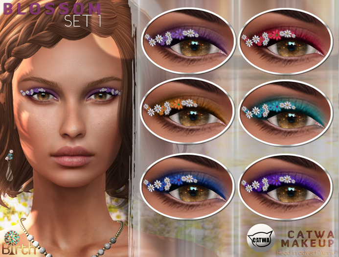 *Birth* Blossom Eyeshadow Makeup (Catwa)- Set 1