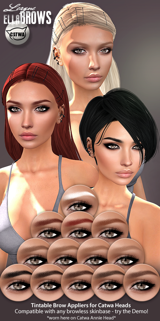 League Ella Brow Appliers for Catwa