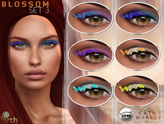 *Birth* Blossom Eyeshadow Makeup (Catwa)- Set 3