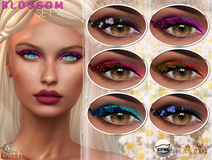 *Birth* Blossom Eyeshadow Makeup (Catwa)- Set 4
