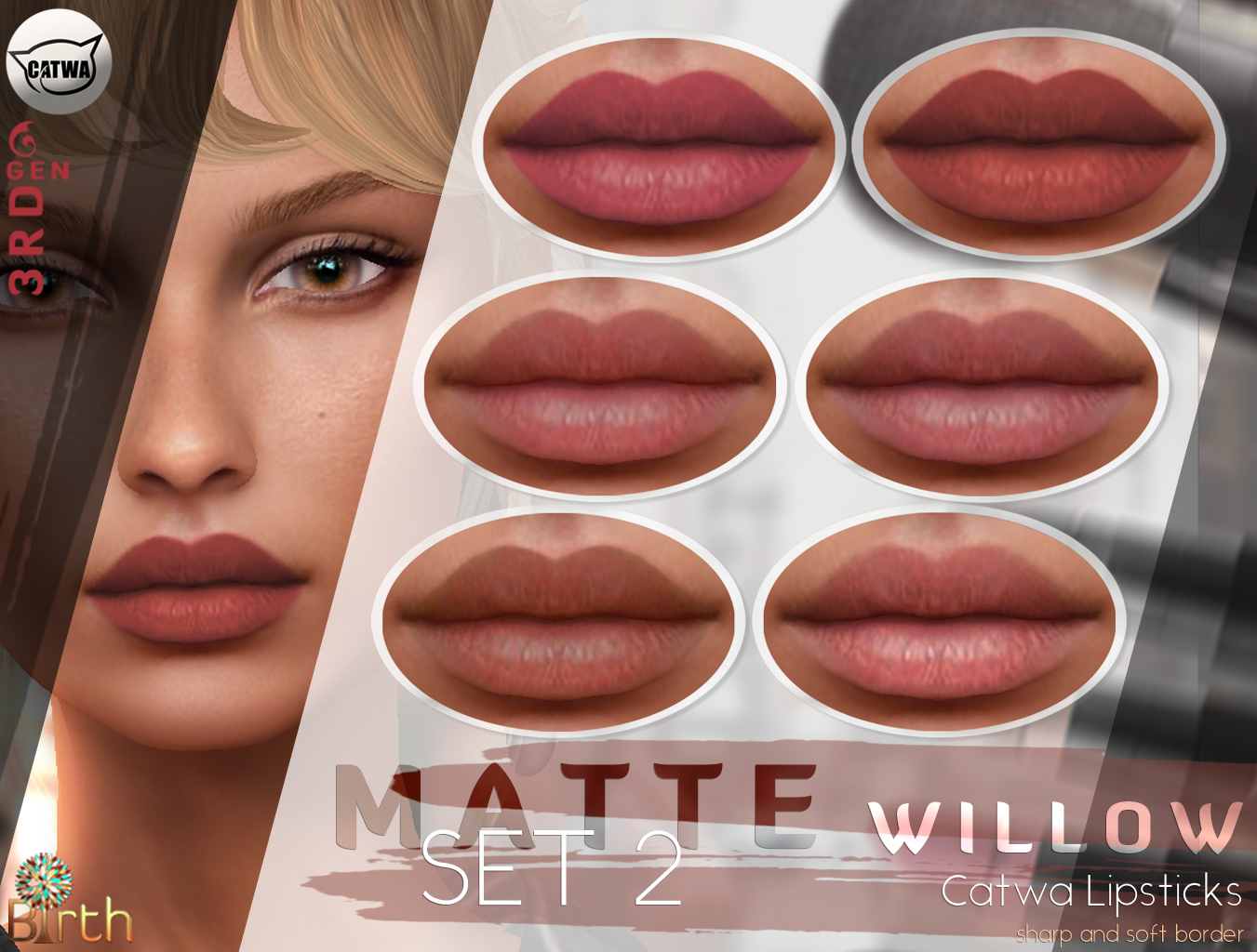 birth-catwa-lipsticks-willow-matte-set-2