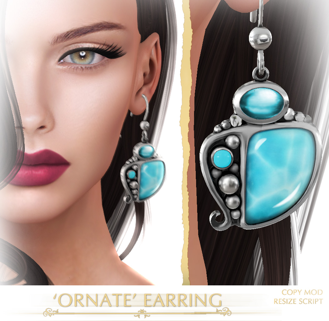 -Birth- 'Ornate' Earring Advert