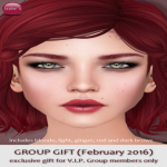 Izzie's - VIP Group Gift Feb 2016 (Xanthe Skin V-Day Edition)
