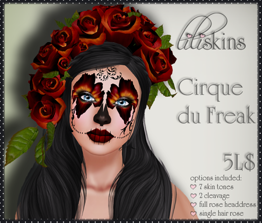 Liliskins Ad - Cirque du Freak