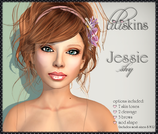 Liliskins Ad - Jessie Shy