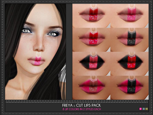 Freya Cut Lips Pack