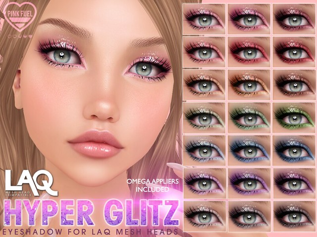 [PF] LAQ Eyeshadow - Hyper Glitz (Crystal Heart Festival)