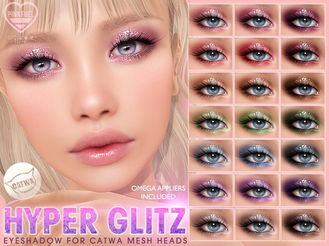 [PF] CATWA Eyeshadow - Hyper Glitz (Crystal Heart Festival)