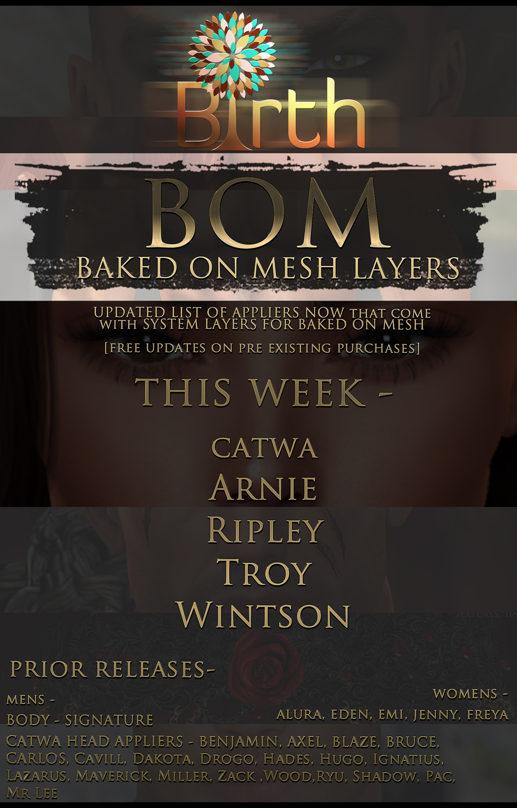 -Birth- BOM Update Week 17th January