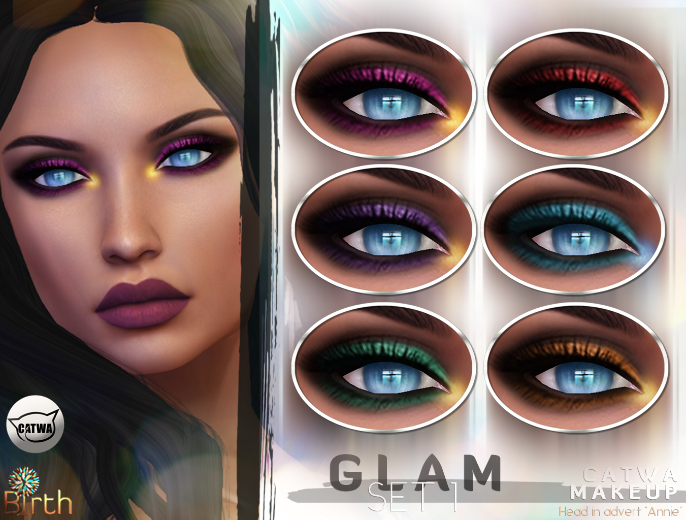 *Birth* Glam Makeup Set1