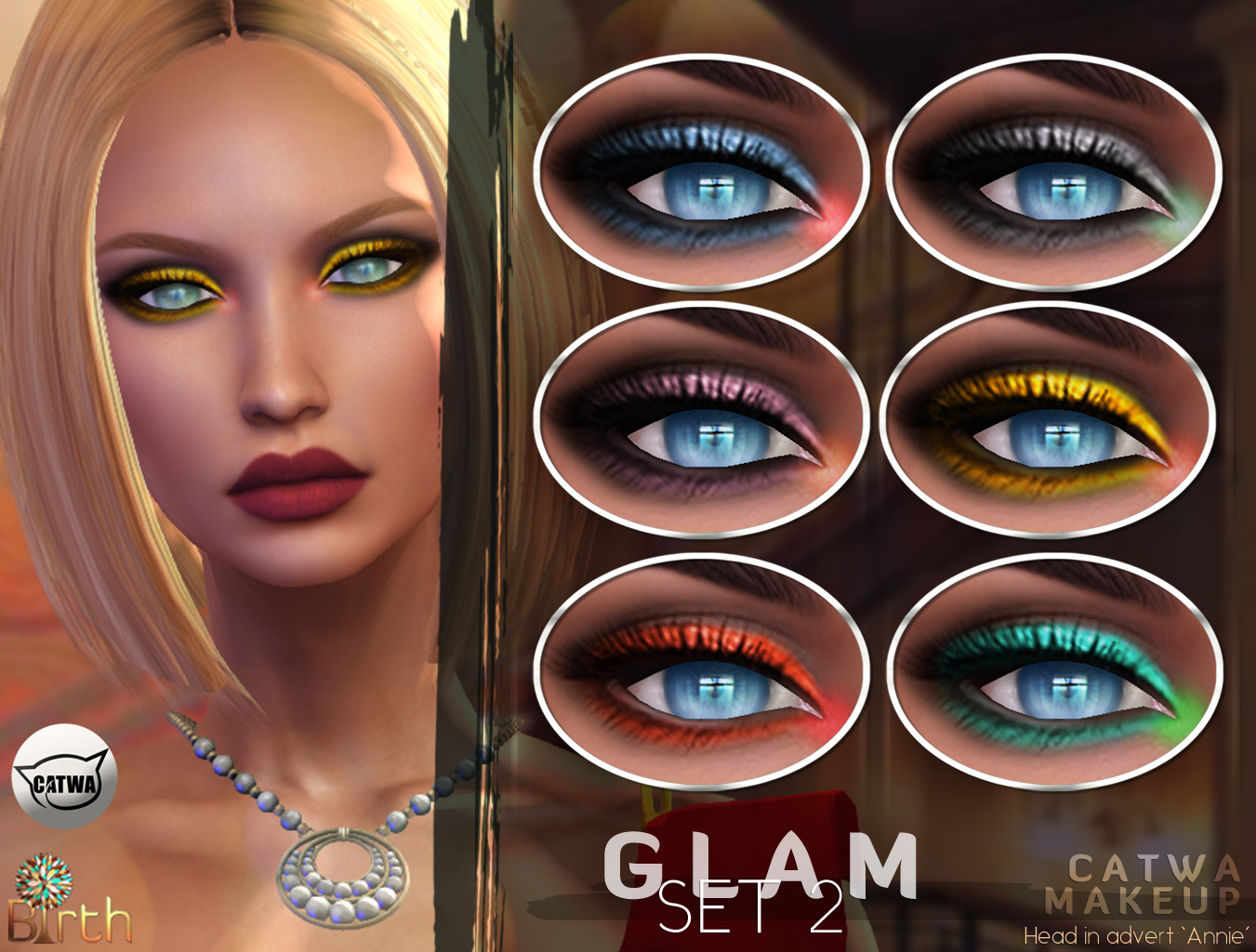 *Birth* Glam Makeup Set2