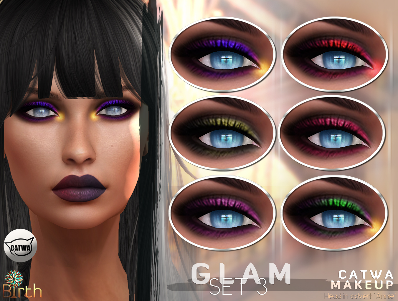 *Birth* Glam Makeup Set3