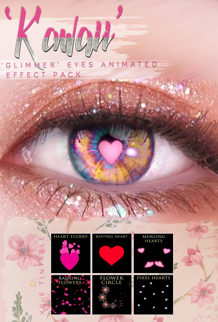 -Birth- 'Kawaii' Glimmer Eye Effect Pack Advert