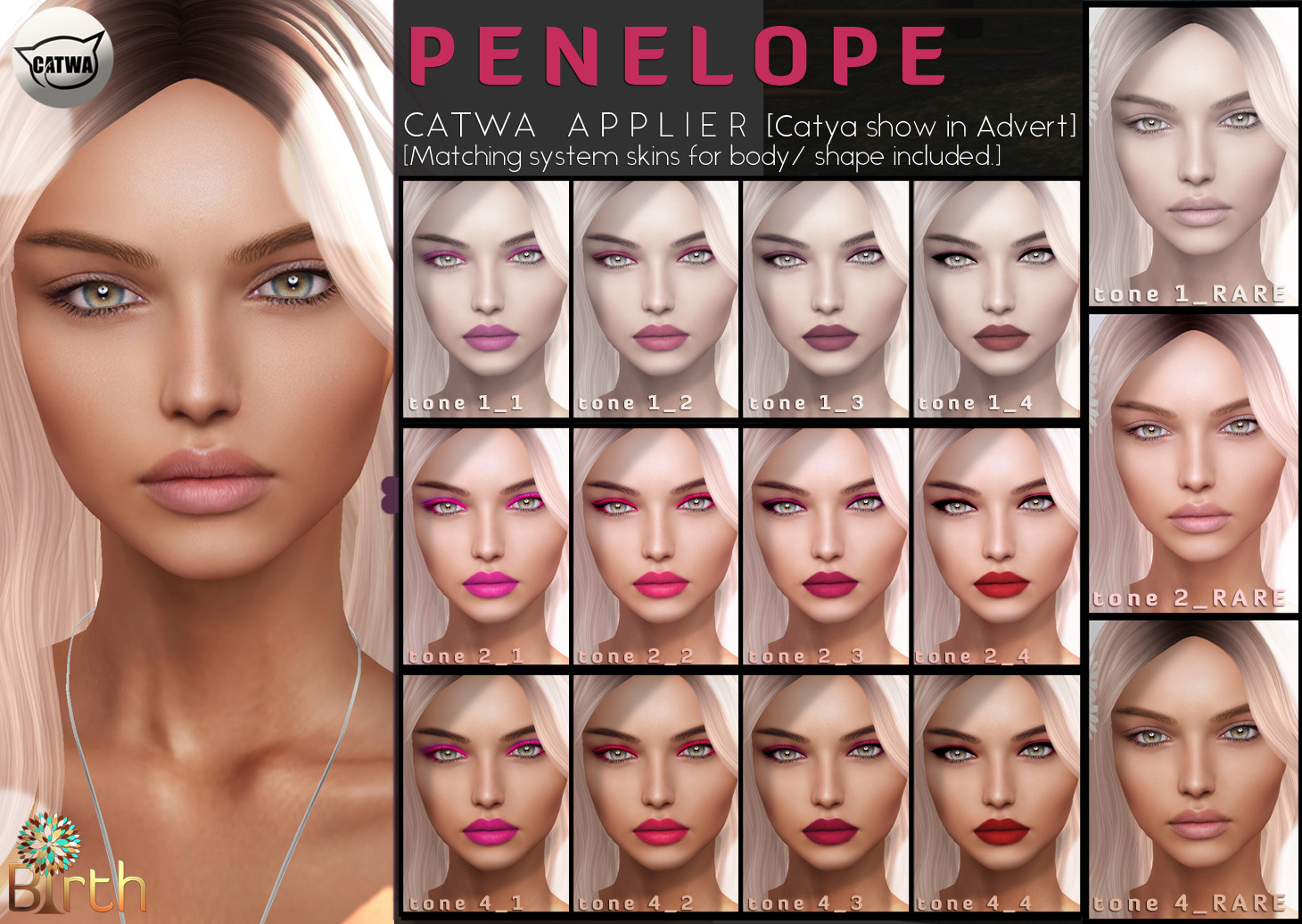 *Birth* 'Penelope' Catwa Applier Advert @ GG