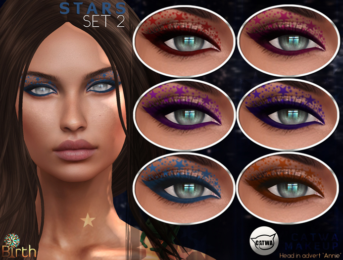 *Birth* Stars Eyeshadow Makeup (Catwa)- Set 2