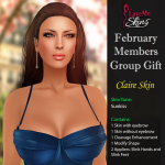 LoveMe Skins - Claire Skin - February'16GroupGiftAd