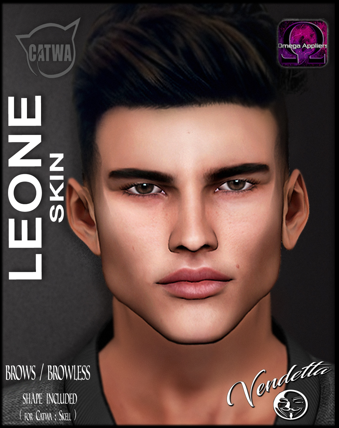 [VENDETTA ] - LEONE Skin for CATWA & Omega Compatible